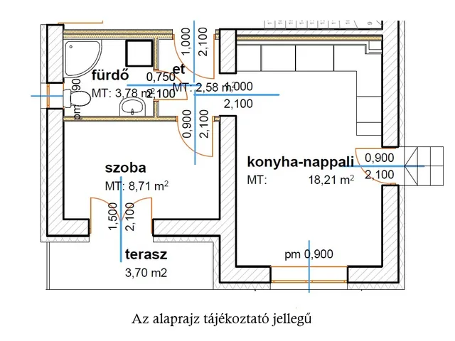 Eladó lakás Pusztaszabolcs 33 nm