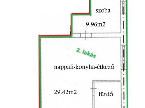 Kiadó lakás Érd 45 nm