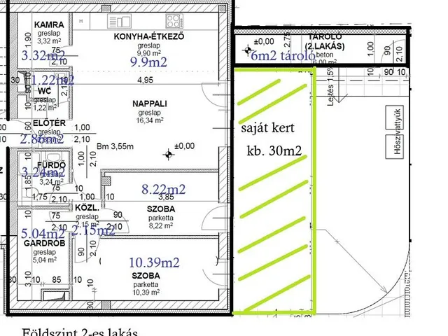 Eladó lakás Érd 63 nm