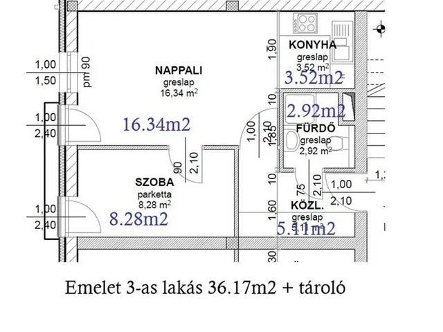 Eladó lakás Érd 36 nm