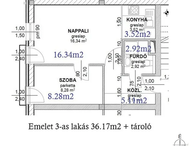 Eladó lakás Érd 36 nm