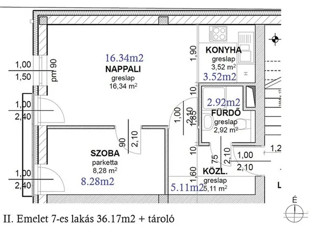 Eladó lakás Érd 36 nm