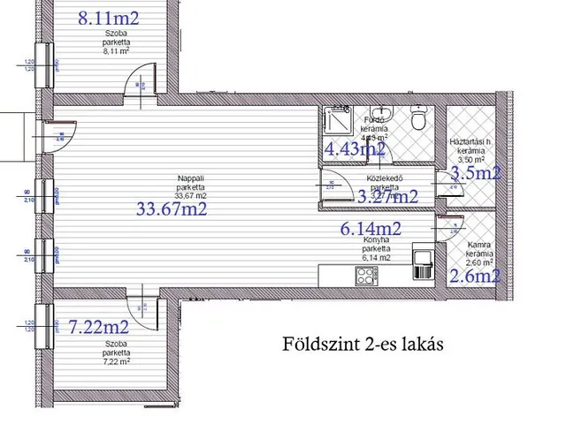 Eladó lakás Tárnok 69 nm