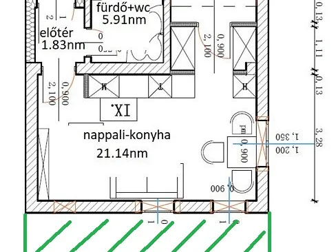 Kiadó kereskedelmi és ipari ingatlan Érd 35 nm