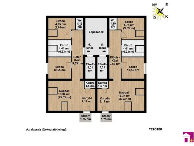 Eladó lakás Érd 55 nm