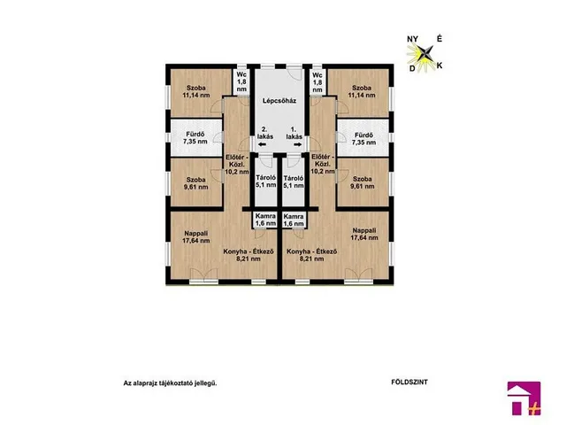 Eladó lakás Érd 55 nm