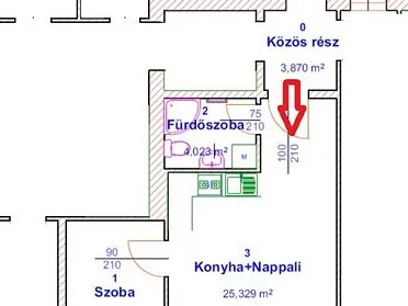 Eladó lakás Érd 39 nm