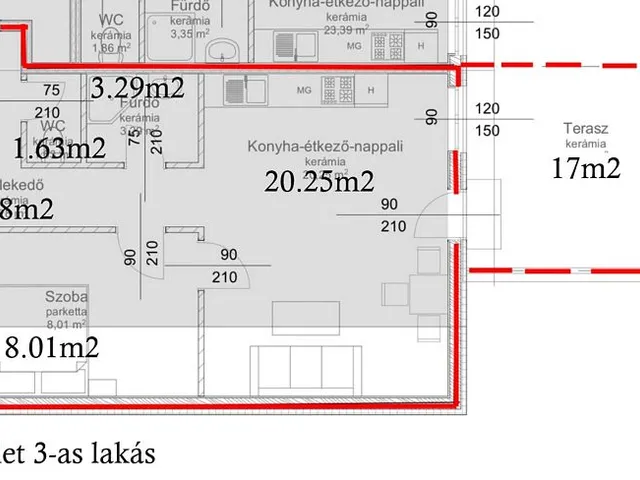 Eladó lakás Rácalmás 41 nm