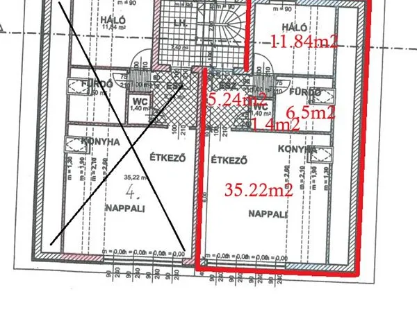Eladó lakás Érd 60 nm