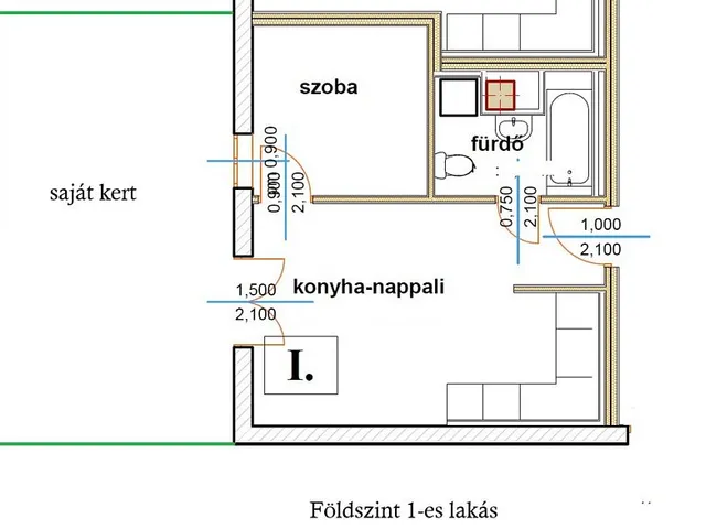 Eladó lakás Érd 34 nm