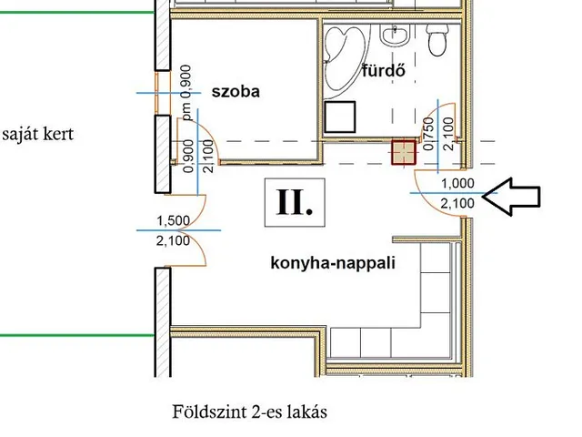 Eladó lakás Érd 36 nm