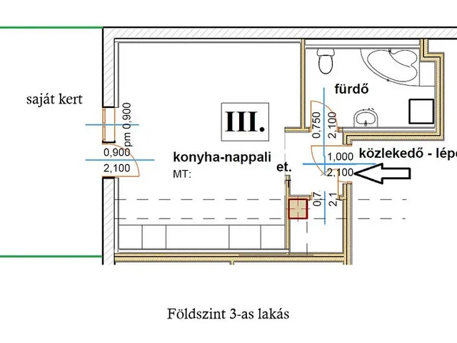 Eladó lakás Érd 32 nm