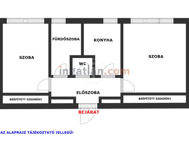 Eladó lakás Budapest IV. kerület, Megyer 49 nm
