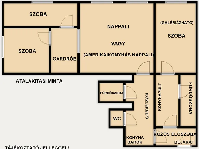 Eladó lakás Budapest VI. kerület, Nagykörúton belüli terület 110 nm