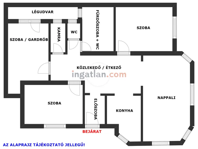 Eladó lakás Budapest XV. kerület, Rákospalota 84 nm