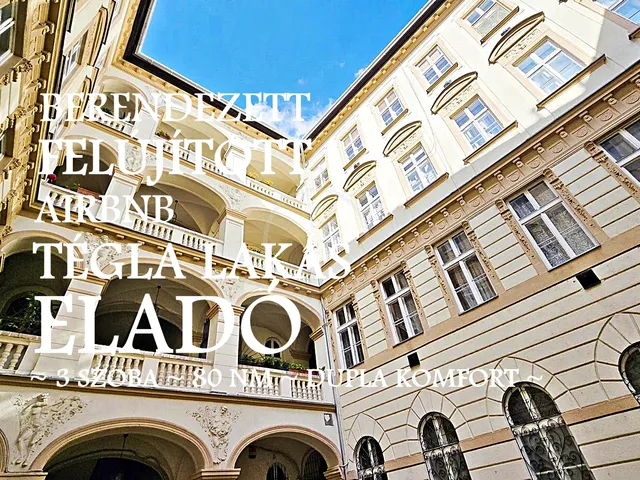 Eladó lakás Budapest IX. kerület, Belső Ferencváros 80 nm