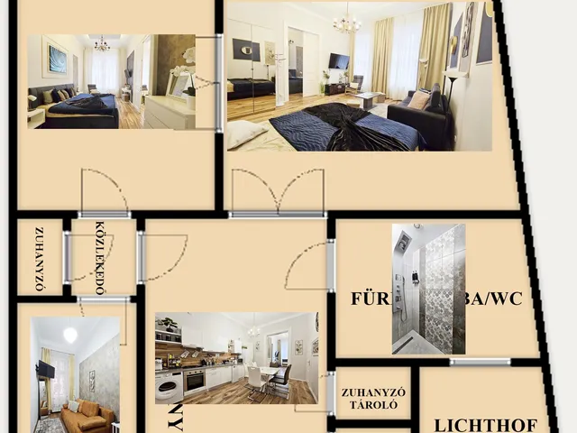 Eladó lakás Budapest IX. kerület, Belső Ferencváros 80 nm