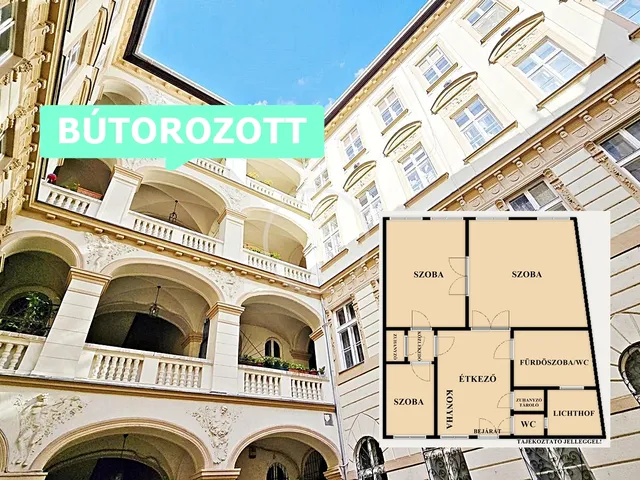 Eladó lakás Budapest IX. kerület, Belső Ferencváros 80 nm