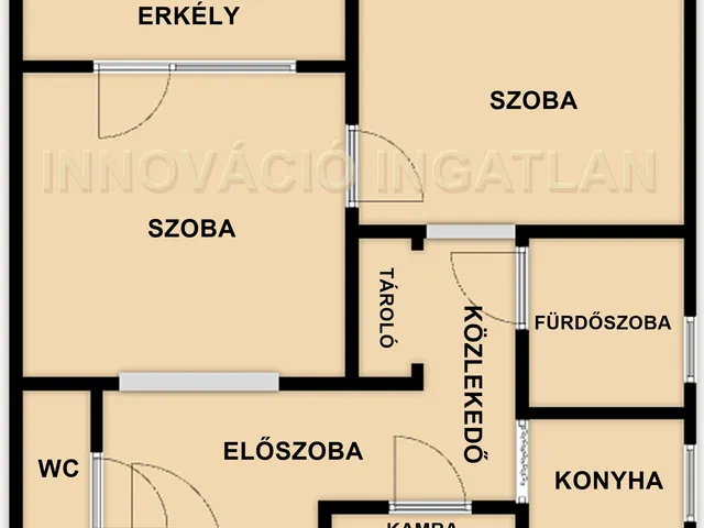 Eladó lakás Budapest XVI. kerület, Rákosszentmihály 54 nm