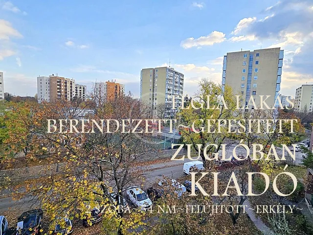 Kiadó lakás Budapest XIV. kerület, Alsórákos 54 nm