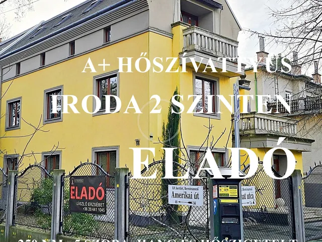 Eladó kereskedelmi és ipari ingatlan Budapest XIV. kerület, Törökőr 250 nm