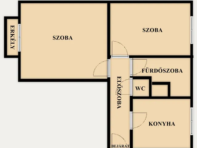 Eladó lakás Budapest XIV. kerület, Nagyzugló 58 nm