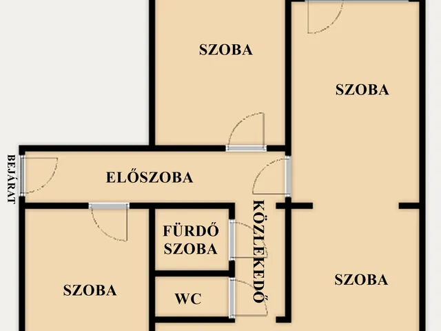 Eladó lakás Budapest XIV. kerület, Rákosfalva 79 nm