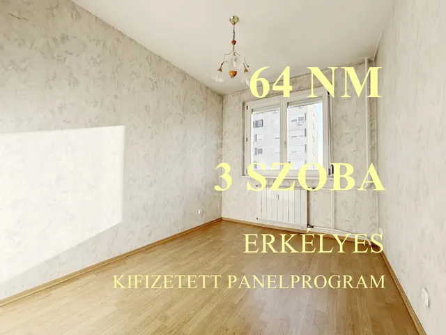 Eladó lakás Budapest XIV. kerület, Rákosfalva 62 nm