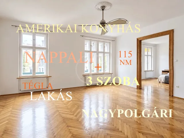 Eladó lakás Budapest VIII. kerület, Palotanegyed 115 nm