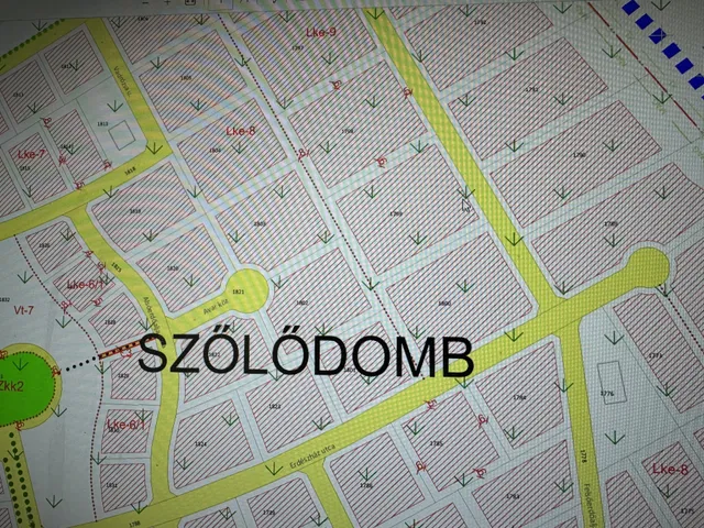 Eladó telek Budajenő 4249 nm