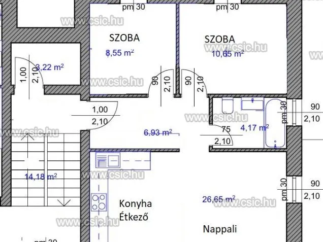 Eladó lakás Solymár 57 nm