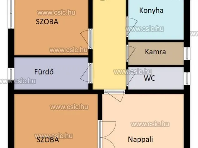 Eladó ház Budapest XVI. kerület, Rákosszentmihály 75 nm