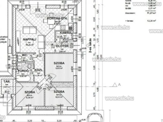 Eladó ház Vácrátót 79 nm