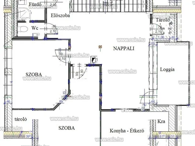 Eladó lakás Budapest XVII. kerület, Rákoscsaba-Újtelep 85 nm