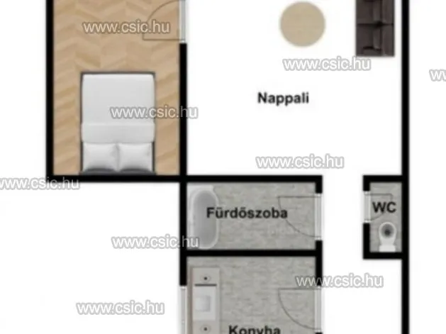 Eladó lakás Budapest XIII. kerület, Angyalföld 52 nm