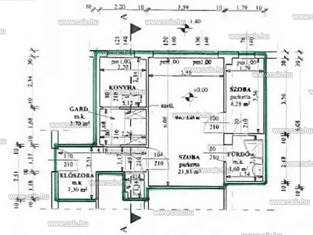 Eladó lakás Budapest II. kerület, Víziváros  49 nm