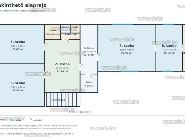 Eladó lakás Budapest IX. kerület, Ferencváros Belváros 135 nm