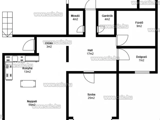 Eladó lakás Budapest III. kerület, Mátyáshegy 160 nm