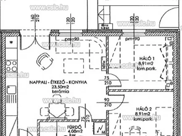Eladó ház Pomáz 55 nm