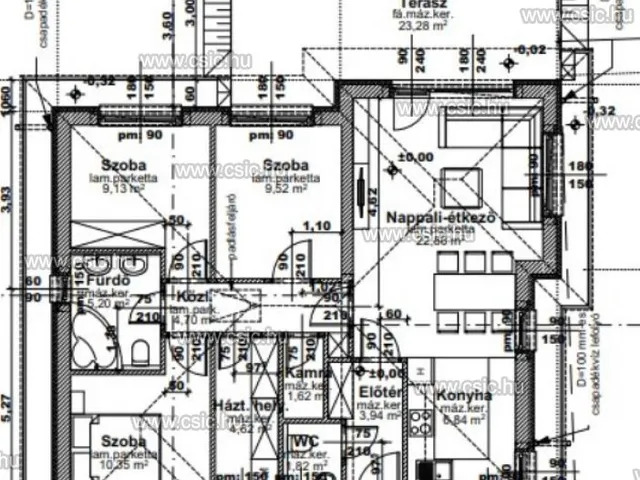 Eladó ház Dunakeszi 100 nm