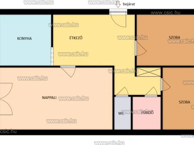 Eladó lakás Budapest III. kerület, Békásmegyeri ltp. Hegy felől 73 nm
