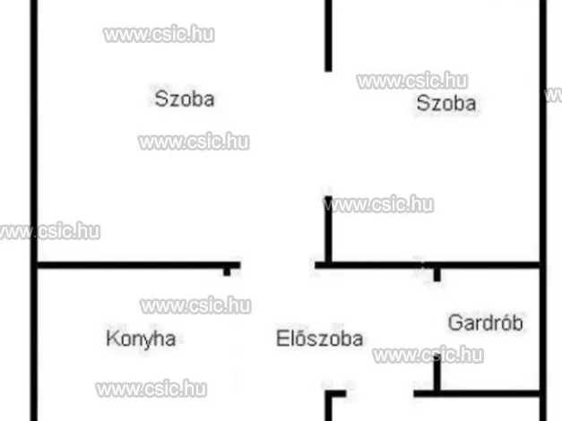 Eladó lakás Budapest III. kerület, Békásmegyeri ltp. Hegy felől 52 nm