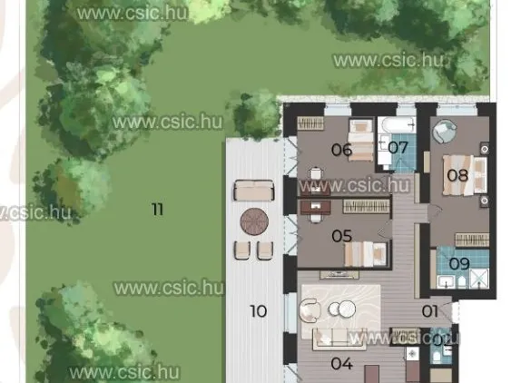 Eladó lakás Budapest XII. kerület, Virányos 97 nm