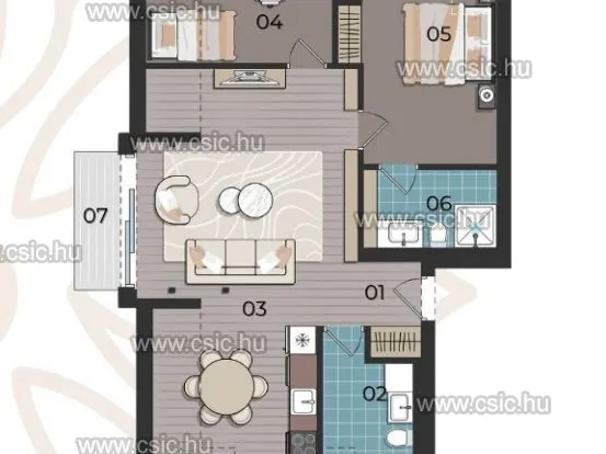 Eladó lakás Budapest XII. kerület, Virányos 77 nm