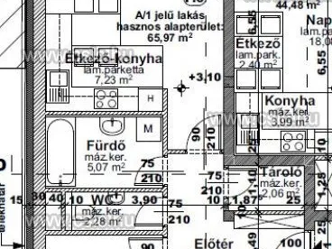 Eladó lakás Budapest IV. kerület, Újpest 68 nm