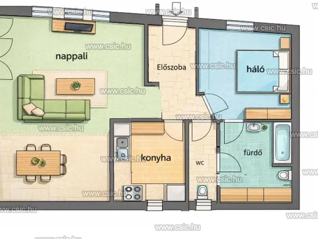 Eladó lakás Pomáz 56 nm