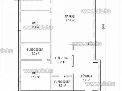 Eladó lakás Budapest II. kerület, Szépvölgy 119 nm