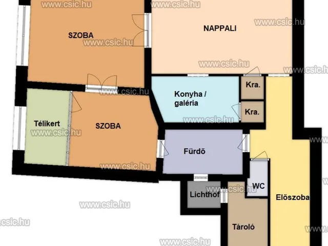 Eladó lakás Budapest VIII. kerület, Józsefváros (Nagykörúton belül) 93 nm