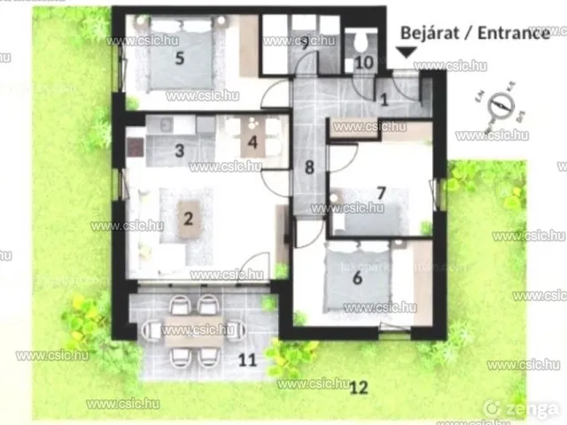 Eladó lakás Veresegyház 76 nm