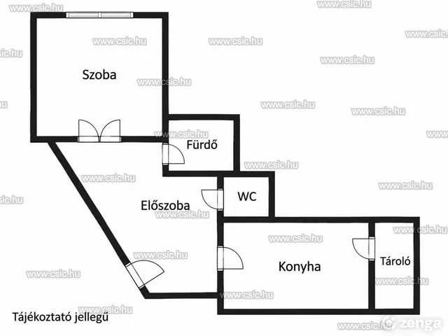 Eladó lakás Budapest XIII. kerület, Újlipótváros 45 nm